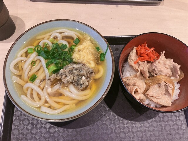 朝セット＠U038』by 飲んで食ってBMI22 : うどん038 - 蒲田/うどん