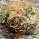 ハンバーグステーキ jumbo - 彩りよいサラダ
      お味も美味しかった