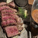 ハンバーグステーキ jumbo - カットステーキ