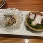 旬魚季菜 とと桜 - お通し　480円