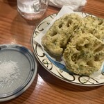 旬魚季菜 とと桜 - 加賀レンコン磯辺揚げ　780円