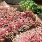 ハンバーグステーキ jumbo - 部位はイチボ