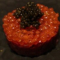 焼肉うしごろ 銀座並木通り店 - 新いくらと和牛のタルタル