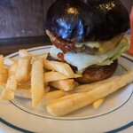 リーフ  バーガー - チーズバーガー セット