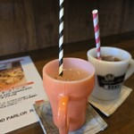 リーフ  バーガー - ドリンク 