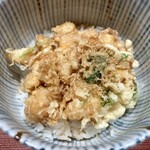 天ぷら  やました - 小柱かき揚げ天丼