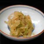 よし町 - 香の物（キャベツ）