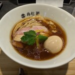 小田原城下町 鶏松 - 味玉淡麗醤油らぁめん