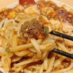 山本さん家 - 汁なしマーボー麺 ライス