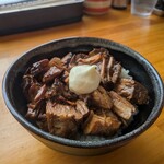 麺屋のの18 - チャーシューほぐし丼（400円）