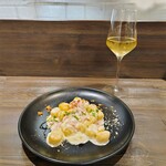 創作イタリアン Gemelli - 北海道産かぼちゃのニョッキ〜モルタデッラハムクリームソース〜