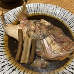 漁師酒場 あらき ホワイティ梅田店 - 鯛のかぶと煮