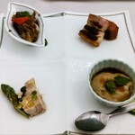 中国飯店 - 前菜4種♪ピータンはない