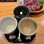 旬彩 卓 - 地酒の利き酒セット