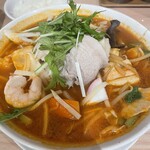 麺遊喜 鳳城 - 本日の麺790円 チゲちゃんぽん