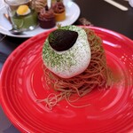 SATSUKI LOUNGE - 生搾りモンブラン、最高です！