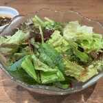肉食家さんのハンバーグ にくきゅうグリル - にくきゅうセットのサラダ