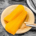 神戸ラーメン 第一旭 - たくあん