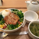 nana's green tea - タコライス丼 大盛り