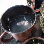 そば処 緑寿庵 - 蕎麦湯です。
