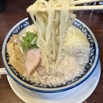 ひら松 - 特製塩ラーメン＋背脂トッピング