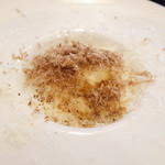 il tram - 羊のチーズと黒トリュフのパッケリ(2500円のランチコース)