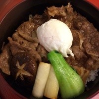 人形町今半 本店 - 名物牛めし（2Ｆ）