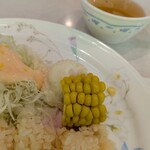 ふじもり - ポテサラと玉蜀黍