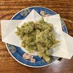 大衆居酒屋 なみ吉 - アーサ天ぷら