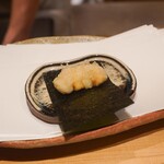 ぬま田 - 北海道青柳海苔(佐賀県有明海産)敷き