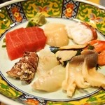 都寿司 - 料理写真:お造り盛り合わせ