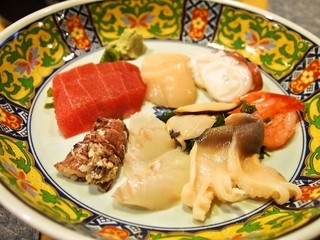 都寿司 - お造り盛り合わせ