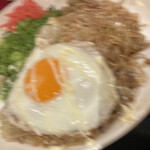 喜柳 - ブレブレだけど　焼きラーメン