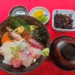 あみ焼き　天びん屋 - 料理写真:海鮮丼