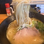 ラーメン みちのく - 麺アップ