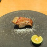 寛幸 - 金目鯛の焼きにチーズをかけて