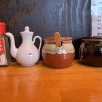 ラーメン みちのく - 卓上調味料