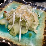 毛家麺店 - 生ザーサイ