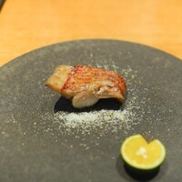 寛幸 - 金目鯛の焼きにチーズをかけて