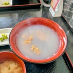 漁師の店 中村屋 - 白うにスープ 900円