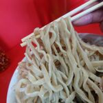 ラーメン二郎  - つけ麺の麺