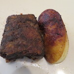 ラ メゾン クルティーヌ - ブータンと焼きリンゴ。