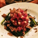 クオーレ・フォルテ - 鹿肉のタルタル＆黒トリュフ
