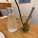 PIZZA ガレリア - 炭酸水おかわり