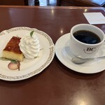 パーラー&喫茶 BC - リンゴのシブーストと宇都宮焙煎珈琲　セット割引で1,400円
