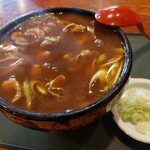 滝乃家 - カレー南蛮うどん1