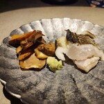 ことわりをはかるみせ ばんどう - 鱧　松茸