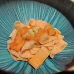 ことわりをはかるみせ ばんどう - ウニきしめん