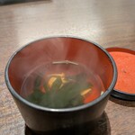 釜飯酔心 - お吸い物