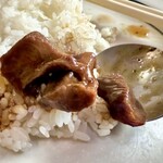 キッチン あずま - ミニタンシチュー♡を、ライス♡にかけて♡